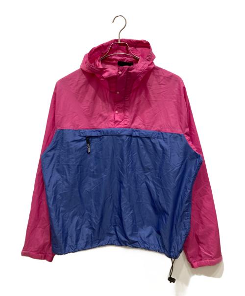 Patagonia（パタゴニア）Patagonia (パタゴニア) アノラックパーカー ピンク×ブルー サイズ:Ⅼの古着・服飾アイテム