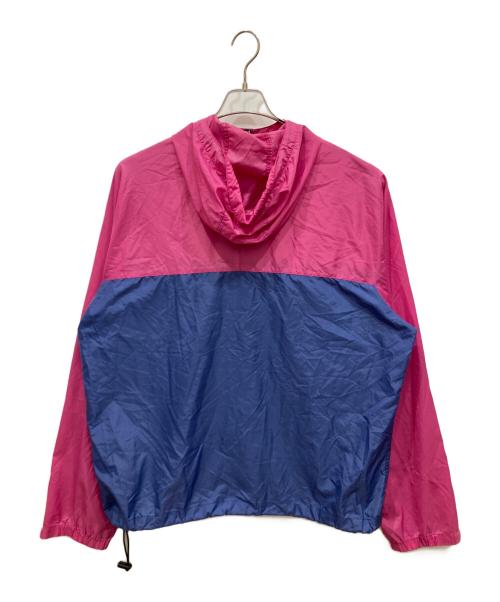 Patagonia（パタゴニア）Patagonia (パタゴニア) アノラックパーカー ピンク×ブルー サイズ:Ⅼの古着・服飾アイテム