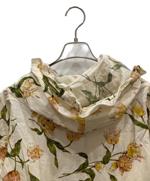 PINK HOUSE（ピンクハウス）PINK HOUSE (ピンクハウス) チューリップうさぎプリントワンピース ベージュ×ピンク サイズ:不明の古着・服飾アイテム