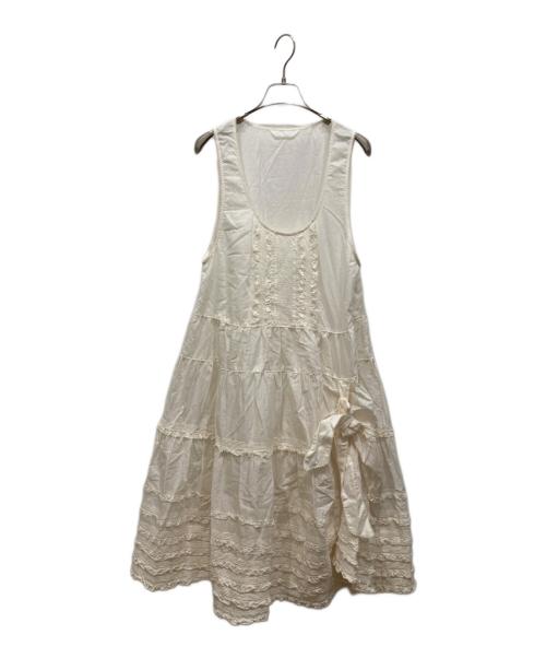 PINK HOUSE（ピンクハウス）PINK HOUSE (ピンクハウス) キャミワンピース ベージュ サイズ:SIZE Freeの古着・服飾アイテム