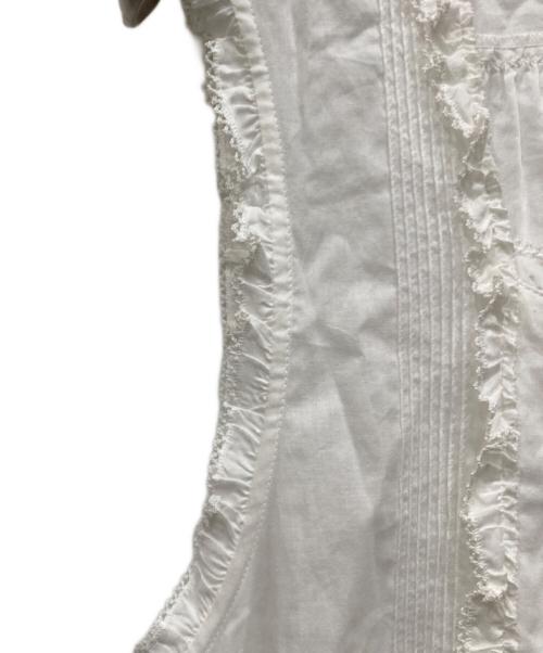 PINK HOUSE（ピンクハウス）PINK HOUSE (ピンクハウス) 桜テディ刺繍タブリエ アイボリー サイズ:SIZE Freeの古着・服飾アイテム