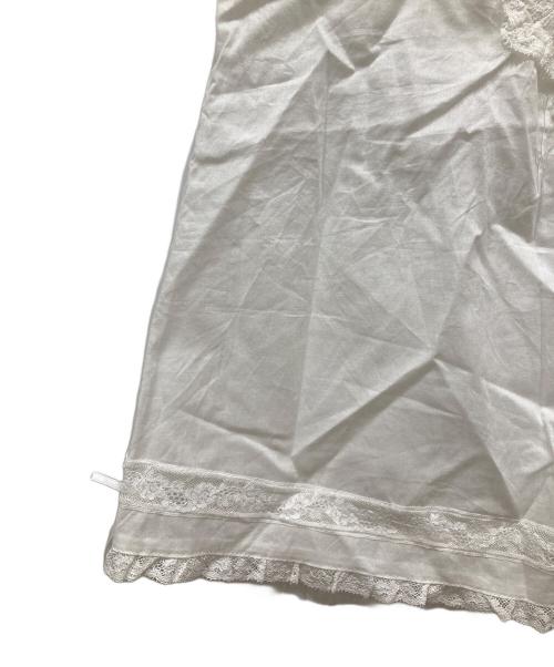 PINK HOUSE（ピンクハウス）PINK HOUSE (ピンクハウス) レース使いキャミソールブラウス アイボリー サイズ:Freeの古着・服飾アイテム