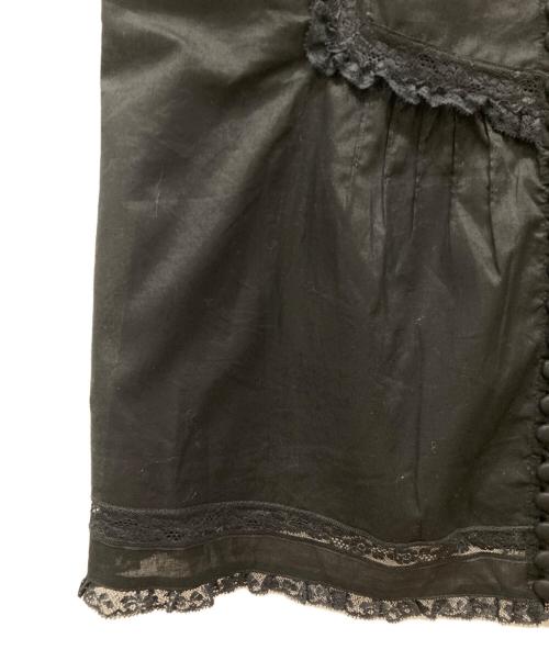 PINK HOUSE（ピンクハウス）PINK HOUSE (ピンクハウス) レース使いキャミソールブラウス ブラック サイズ:Freeの古着・服飾アイテム