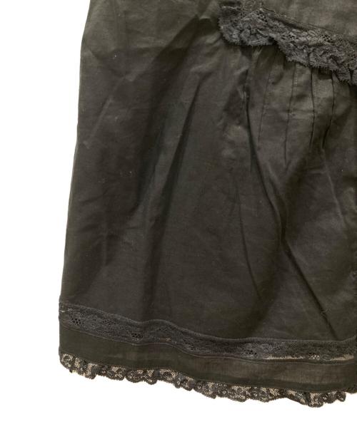 PINK HOUSE（ピンクハウス）PINK HOUSE (ピンクハウス) レース使いキャミソールブラウス ブラック サイズ:Freeの古着・服飾アイテム