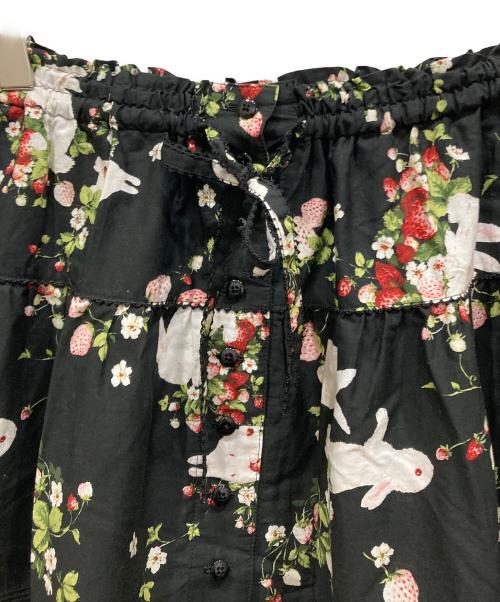 PINK HOUSE（ピンクハウス）PINK HOUSE (ピンクハウス) 野いちごの森プリントパッチワークスカート マルチカラー サイズ:SIZE Freeの古着・服飾アイテム