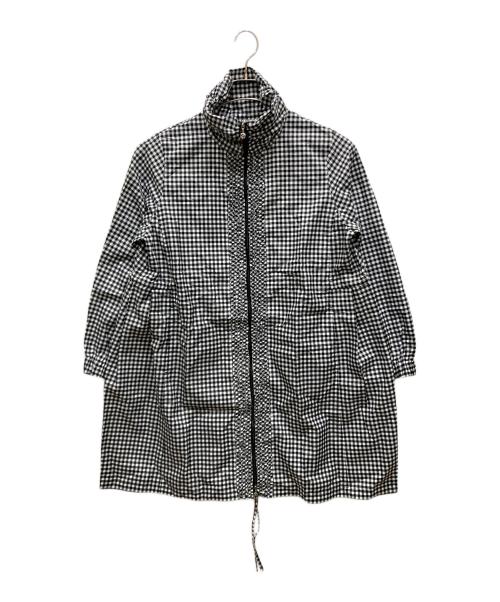 INGEBORG（インゲボルグ）INGEBORG (インゲボルグ) ポケッタブルコート ホワイト×ブラック サイズ:SIZE Freeの古着・服飾アイテム