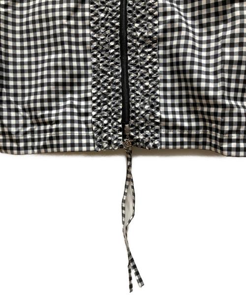 INGEBORG（インゲボルグ）INGEBORG (インゲボルグ) ポケッタブルコート ホワイト×ブラック サイズ:SIZE Freeの古着・服飾アイテム