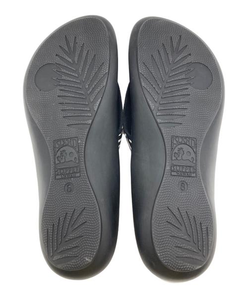 ISLAND SLIPPER（アイランドスリッパ）ISLAND SLIPPER (アイランドスリッパ) トングサンダル ブラウン サイズ:SIZE 8の古着・服飾アイテム