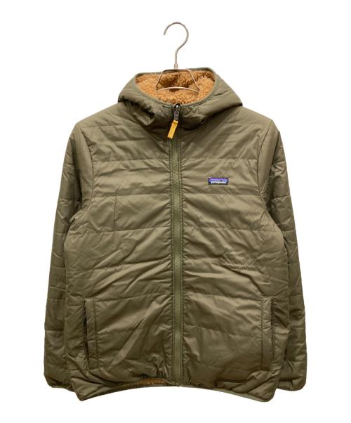 Patagonia（パタゴニア）Patagonia (パタゴニア) リバーシブルボアジャケット カーキ サイズ:-の古着・服飾アイテム