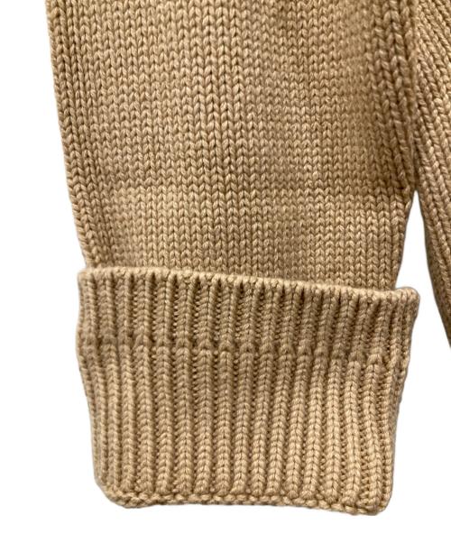 MARIA MCMANUS（マリアマクマナス）MARIA McMANUS (マリアマクマナス) CASHMERE BLEND COZY CREWNECK ベージュ サイズ:SIZE 36の古着・服飾アイテム