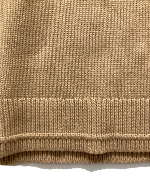 MARIA MCMANUS（マリアマクマナス）MARIA McMANUS (マリアマクマナス) CASHMERE BLEND COZY CREWNECK ベージュ サイズ:SIZE 36の古着・服飾アイテム