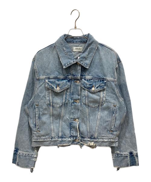 AGOLDE（エーゴールドイー）AGOLDE (エーゴールドイー) MARTIKA IN FRAYジャケット インディゴ サイズ:SIZE 46の古着・服飾アイテム