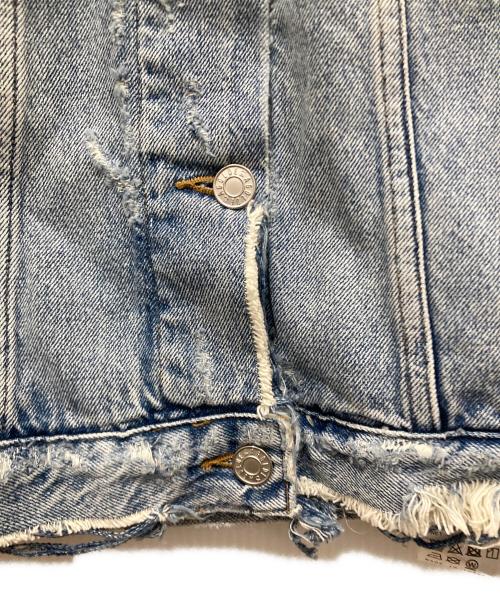 AGOLDE（エーゴールドイー）AGOLDE (エーゴールドイー) MARTIKA IN FRAYジャケット インディゴ サイズ:SIZE 46の古着・服飾アイテム