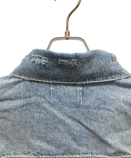 AGOLDE（エーゴールドイー）AGOLDE (エーゴールドイー) MARTIKA IN FRAYジャケット インディゴ サイズ:SIZE 46の古着・服飾アイテム