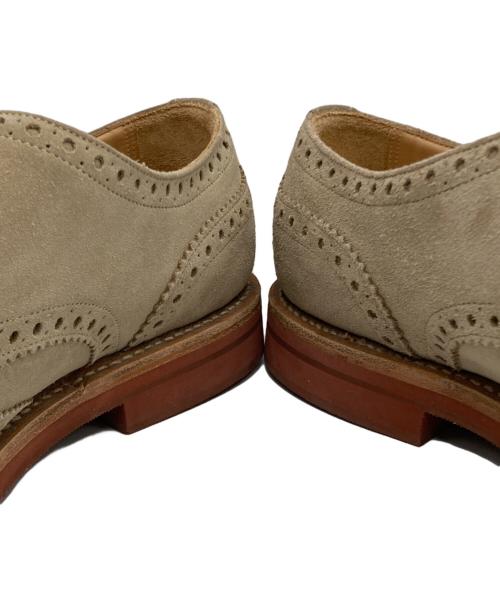 CHURCH'S（チャーチ）CHURCH'S (チャーチ) ダブルモンクストラップウイングチップシューズ　kelby ベージュ サイズ:SIZE 8の古着・服飾アイテム