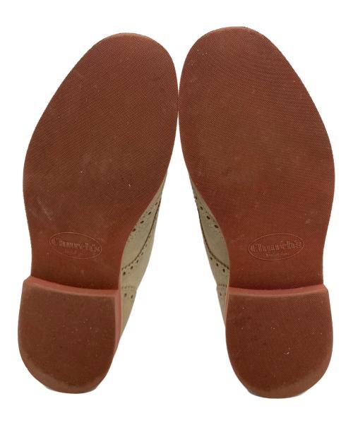 CHURCH'S（チャーチ）CHURCH'S (チャーチ) ダブルモンクストラップウイングチップシューズ　kelby ベージュ サイズ:SIZE 8の古着・服飾アイテム