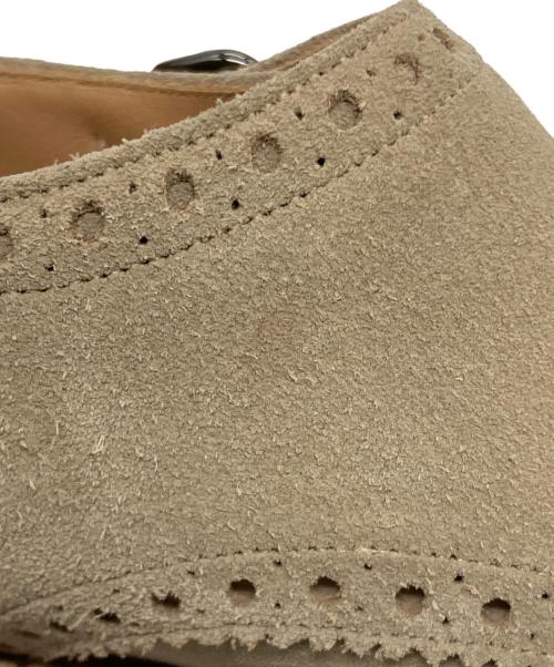 CHURCH'S（チャーチ）CHURCH'S (チャーチ) ダブルモンクストラップウイングチップシューズ　kelby ベージュ サイズ:SIZE 8の古着・服飾アイテム