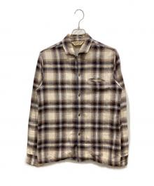 JELADO（ジェラード）の古着「オンブレチェックシャツ」｜ベージュ
