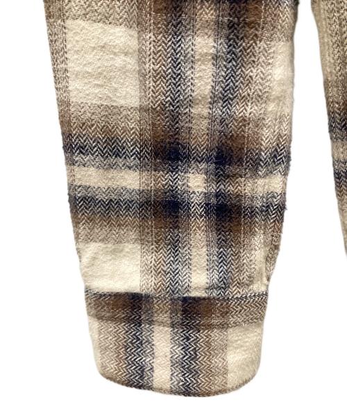JELADO（ジェラード）JELADO (ジェラード) オンブレチェックシャツ ベージュ サイズ:SIZE 15 Mの古着・服飾アイテム