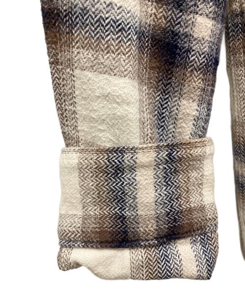JELADO（ジェラード）JELADO (ジェラード) オンブレチェックシャツ ベージュ サイズ:SIZE 15 Mの古着・服飾アイテム