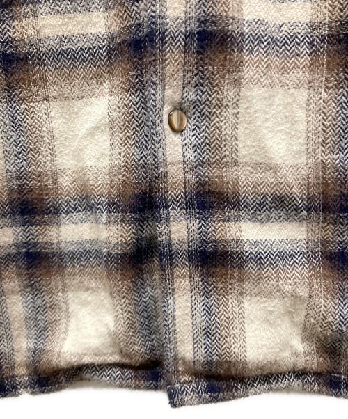 JELADO（ジェラード）JELADO (ジェラード) オンブレチェックシャツ ベージュ サイズ:SIZE 15 Mの古着・服飾アイテム