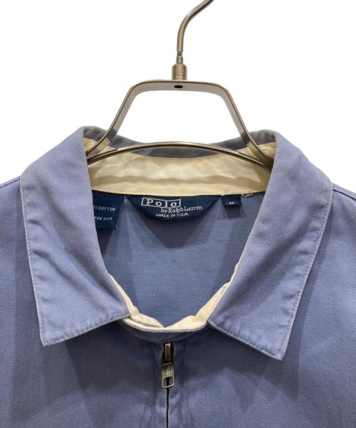 POLO RALPH LAUREN（ポロ・ラルフローレン）POLO RALPH LAUREN (ポロ・ラルフローレン) スイングトップ スカイブルー サイズ:SIZE Mの古着・服飾アイテム