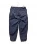 ALOUND (アラウンド) ツータックテーパードナイロンパンツ ネイビー サイズ:SIZE L：18000円