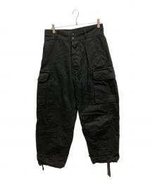 ALOUND（アラウンド）の古着「M-47カーゴパンツ」｜ブラック