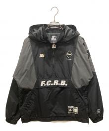 F.C.R.B.×STARTER BLACK LABEL（エフシーレアルブリストル×スターターブラックレーベル）の古着「ナイロンジャケット」｜ブラック