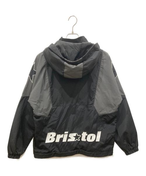 F.C.R.B.（エフシーレアルブリストル）F.C.R.B. (エフシーレアルブリストル) Starter BLACK LABEL (スターターブラックレーベル) ナイロンジャケット ブラック サイズ:SIZE Sの古着・服飾アイテム