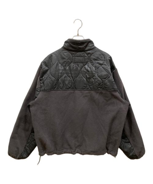 LIBERE（リベーレ）LIBERE (リベーレ) フリースコンビハイネックブルゾン グレー サイズ:Mの古着・服飾アイテム