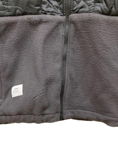 LIBERE（リベーレ）LIBERE (リベーレ) フリースコンビハイネックブルゾン グレー サイズ:Mの古着・服飾アイテム