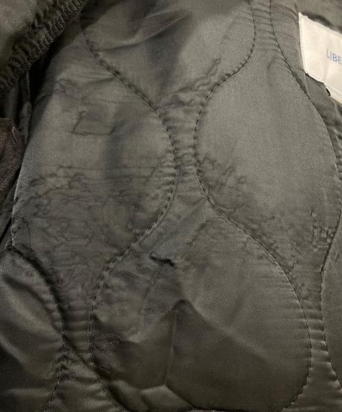 LIBERE（リベーレ）LIBERE (リベーレ) フリースコンビハイネックブルゾン グレー サイズ:Mの古着・服飾アイテム