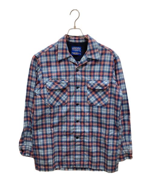 PENDLETON（ペンドルトン）PENDLETON (ペンドルトン) チェックシャツ　BOARD SHIRT スカイブルー サイズ:SIZE Sの古着・服飾アイテム