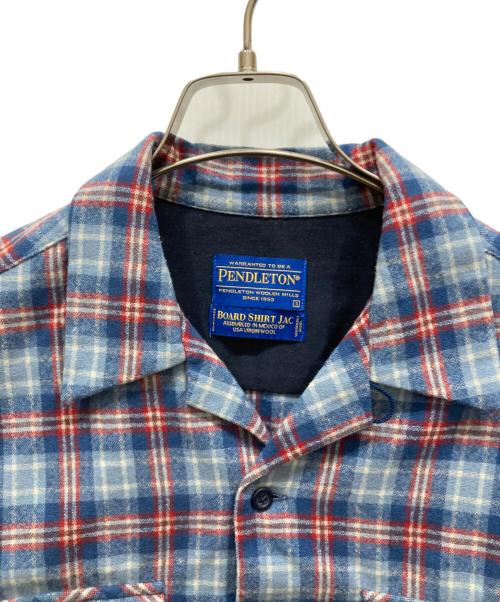 PENDLETON（ペンドルトン）PENDLETON (ペンドルトン) チェックシャツ　BOARD SHIRT スカイブルー サイズ:SIZE Sの古着・服飾アイテム