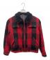 Tear Drops（ティアドロップ）の古着「デッキジャケット」｜レッド×ブラック