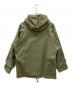 ALPHA (アルファ) コールドウェザーパーカー オリーブ サイズ:LARGE：8000円
