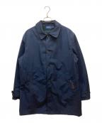 POLO RALPH LAURENポロ・ラルフローレン）の古着「ダウンライナー付きステンカラーコート」｜ネイビー