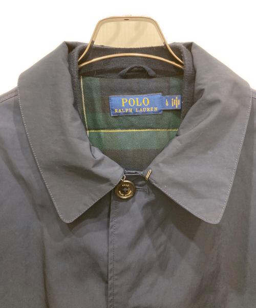 POLO RALPH LAUREN（ポロ・ラルフローレン）POLO RALPH LAUREN (ポロ・ラルフローレン) ダウンライナー付きステンカラーコート ネイビー サイズ:SIZE Lの古着・服飾アイテム