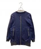 TATRASタトラス）の古着「ノーカラージャケット」｜ブラック