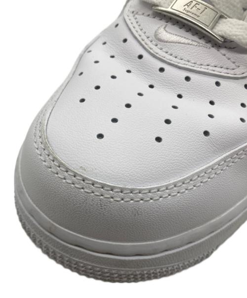 NIKE（ナイキ）NIKE (ナイキ) Supreme (シュプリーム) スニーカー ホワイト サイズ:SIZE 27cmの古着・服飾アイテム