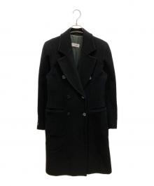 missoni（ミッソーニ）の古着「ダブルチェスターコート」｜ブラック