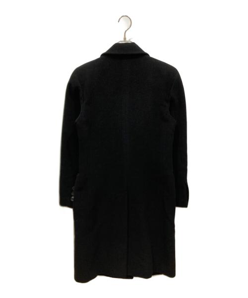 missoni（ミッソーニ）MISSONI (ミッソーニ) ダブルチェスターコート ブラック サイズ:34の古着・服飾アイテム