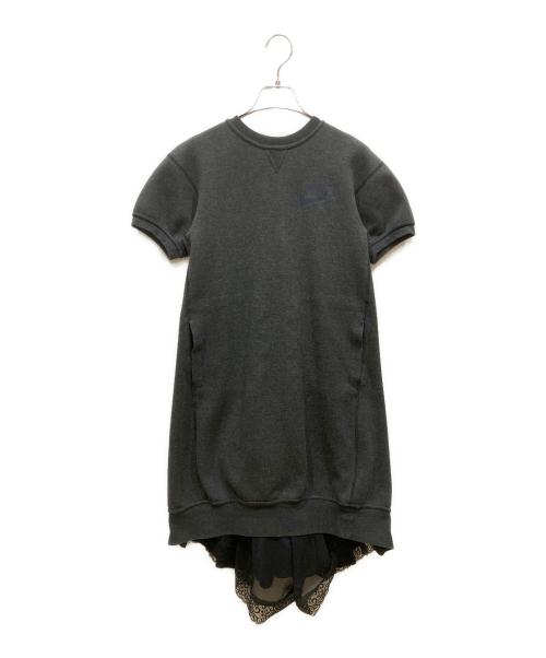 NIKE（ナイキ）NIKE (ナイキ) sacai (サカイ) テックフリースドレスワンピース ネイビー サイズ:SIZE XSの古着・服飾アイテム