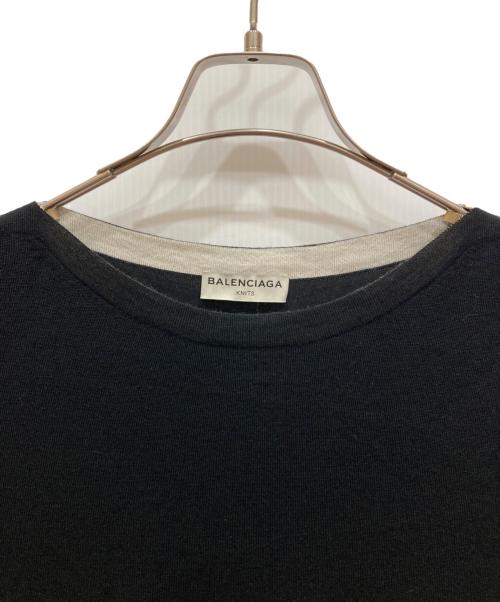 BALENCIAGA（バレンシアガ）BALENCIAGA (バレンシアガ) ニットワンピース ブラック サイズ:SIZE 36の古着・服飾アイテム