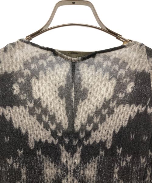 Max Mara WEEK END LINE（マックスマーラ ウイークエンドライン）MAX MARA WEEK END LINE (マックスマーラ ウイークエンドライン) 総柄ワンピース ブラック サイズ:Ⅿの古着・服飾アイテム