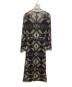 MAX MARA WEEK END LINE (マックスマーラ ウイークエンドライン) 総柄ワンピース ブラック サイズ:Ⅿ：6000円