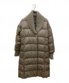 RALPH LAURENラルフローレン）の古着「ショールカラーカシミヤ混ダウンコート」｜グレー