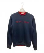 Christian Diorクリスチャン ディオール）の古着「エンブロイダリー 刺繍 スウェット」｜ネイビー