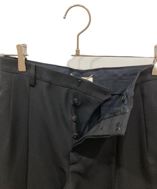 Saint Laurent Paris（サンローランパリ）Saint Laurent Paris (サンローランパリ) ウールスラックス ブラック サイズ:44の古着・服飾アイテム